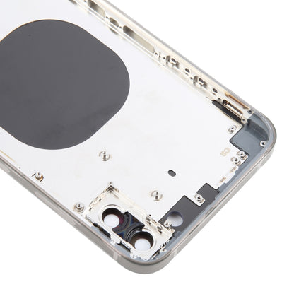 Back Cover with Appearance Imitation of iP15 Pro Max for iPhone XS Max(Titanium) by buy2fix