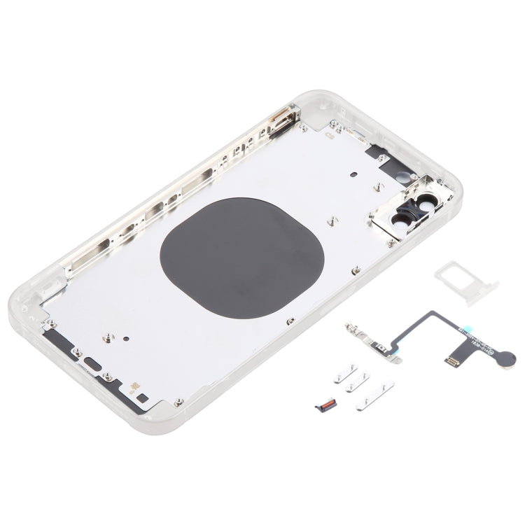 Back Cover with Appearance Imitation of iP15 Pro Max for iPhone XS Max(White) by buy2fix