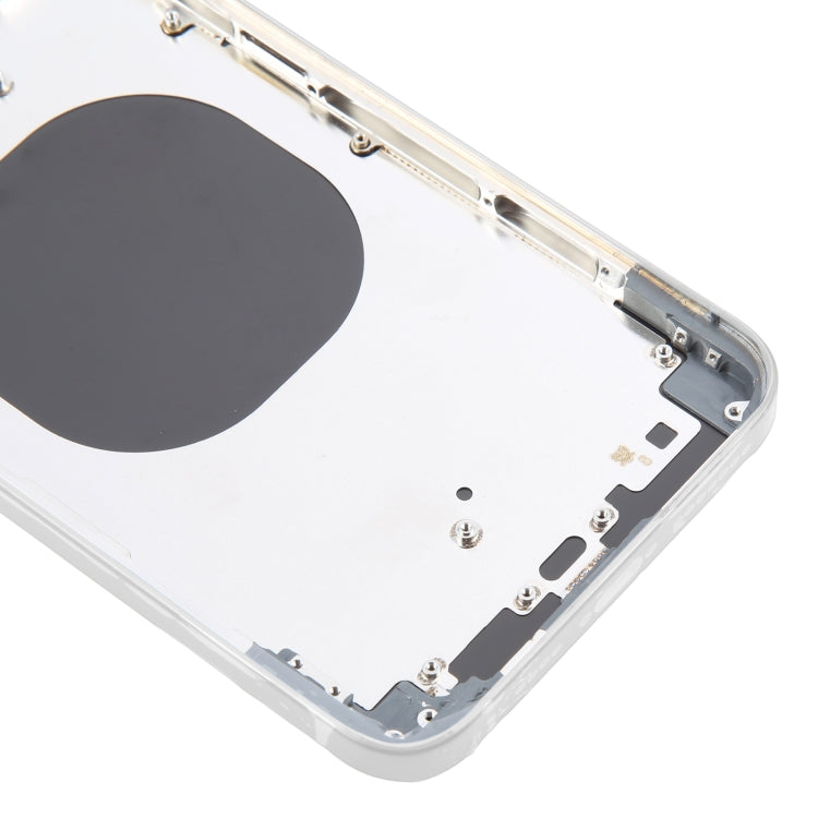 Back Cover with Appearance Imitation of iP15 Pro Max for iPhone XS Max(White) by buy2fix