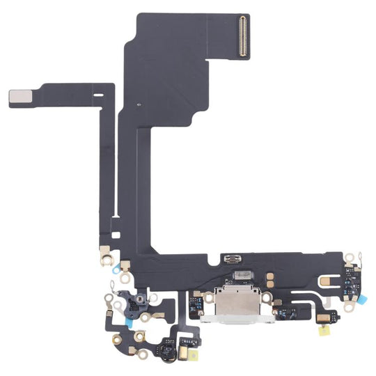 For iPhone 15 Pro Charging Port Flex Cable (White)