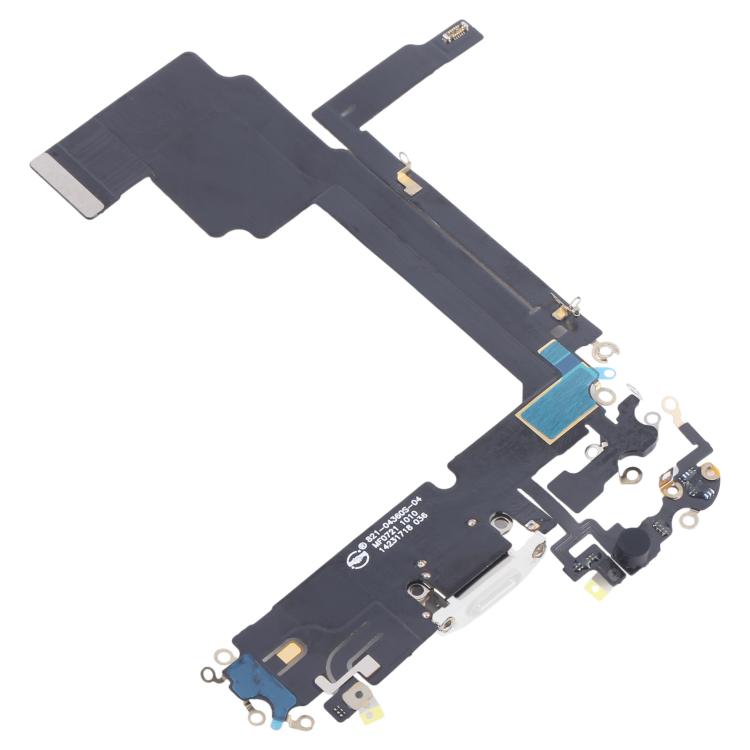 For iPhone 15 Pro Max Charging Port Flex Cable (White) - Flex Cable by buy2fix | Online Shopping UK | buy2fix