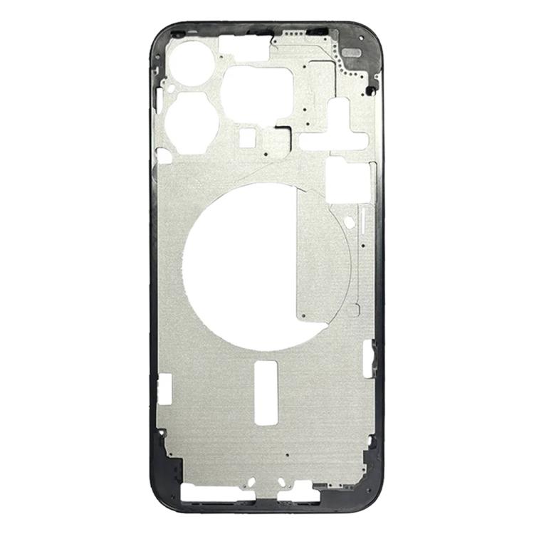 For iPhone 15 Pro Max Middle Frame Bezel Plate, Version:US Version (Black) - LCD Related Parts by buy2fix | Online Shopping UK | buy2fix