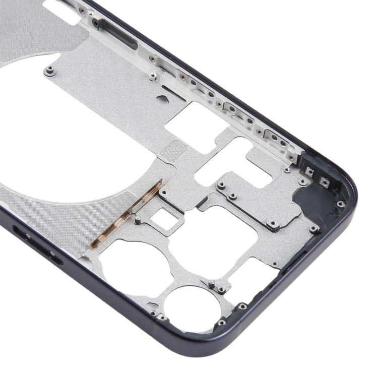 For iPhone 15 Pro Max Middle Frame Bezel Plate with Side Keys + Card Tray, Version:CE EU Version (Blue) - LCD Related Parts by buy2fix | Online Shopping UK | buy2fix