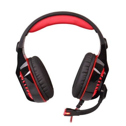 KOTION EACH G2000 Stereo Bass Gaming Headphone with Microphone & LED Light, For PS4, Smartphone, Tablet, Computer, Notebook(Red) by KOTION EACH