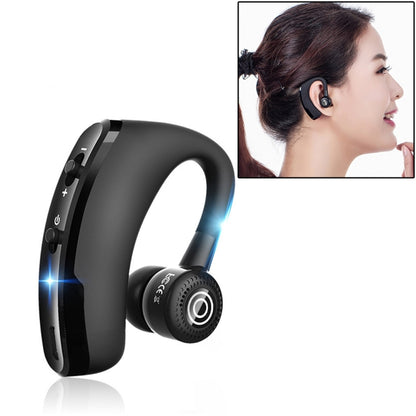 V9 Business Handsfree Wireless Bluetooth Headset CSR 4.1 with Mic for Driver Sport (Black) by buy2fix