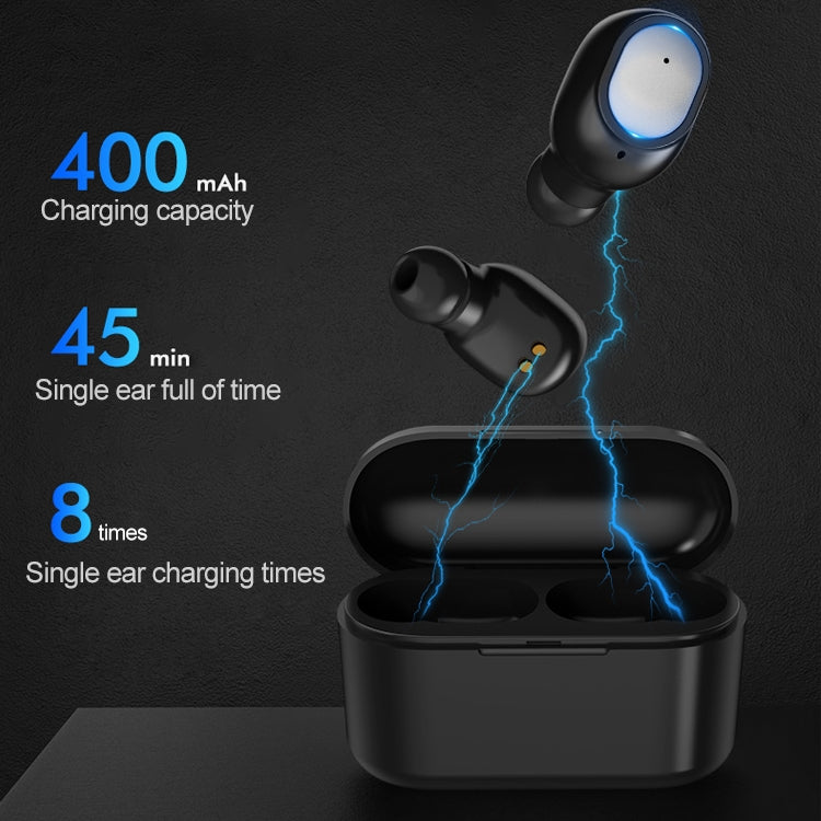 Q3 TWS Bluetooth 5.0 Binaural Stereo Automatic Matching Wireless Bluetooth Earphone(Black) - TWS Earphone by buy2fix | Online Shopping UK | buy2fix