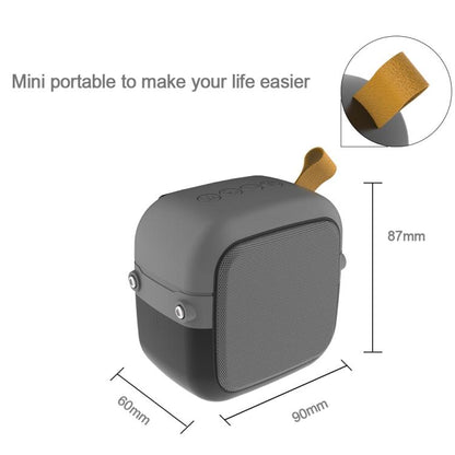 HB-200 Bluetooth 4.2 Portable Mini Wireless Bluetooth Speaker (Red) by buy2fix