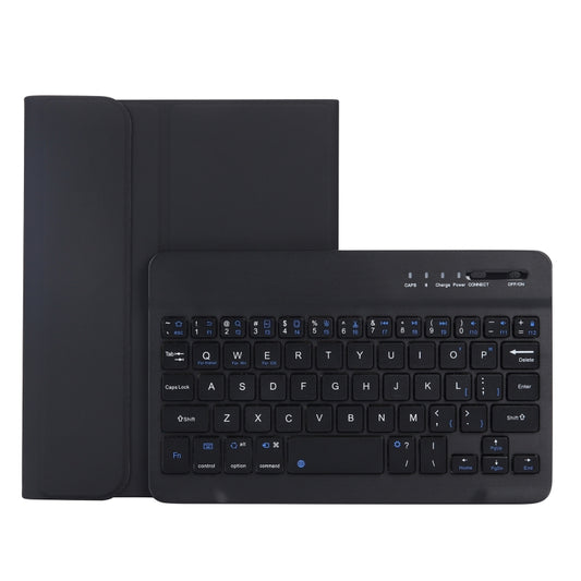 C06B Ultra-thin Candy Colors Bluetooth Keyboard Tablet Case for iPad mini 6 / mini 7 , with Stand & Pen Slot (Black) - For iPad mini by buy2fix | Online Shopping UK | buy2fix