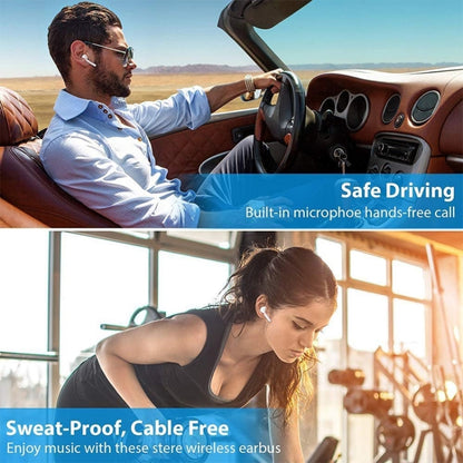 i12 TWS Bluetooth Earphone with Charging Box - TWS Earphone by buy2fix | Online Shopping UK | buy2fix