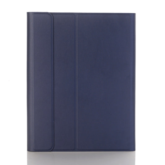 A09B Bluetooth 3.0 Ultra-thin ABS Detachable Bluetooth Keyboard Leather Tablet Case for iPad Air / Pro 10.5 inch (2019), with Pen Slot & Holder (Dark Blue) - For iPad Pro by buy2fix | Online Shopping UK | buy2fix