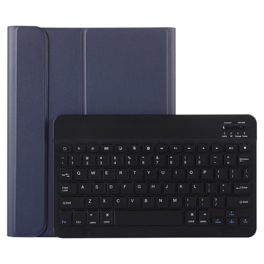 A11B Bluetooth 3.0 Ultra-thin ABS Detachable Bluetooth Keyboard Leather Tablet Case for iPad Air 4 / Air 5 / Pro 11 inch 2022 / 2021 / 2020 / 2018, with Pen Slot & Holder (Dark Blue) - For iPad Pro by buy2fix | Online Shopping UK | buy2fix