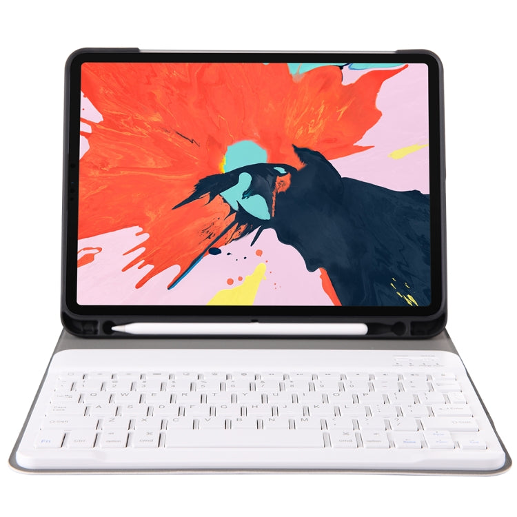 A11B Bluetooth 3.0 Ultra-thin ABS Detachable Bluetooth Keyboard Leather Tablet Case for iPad Air 4 / Air 5 / Pro 11 inch 2022 / 2021 / 2020 / 2018, with Pen Slot & Holder (Gold) - For iPad Pro by buy2fix | Online Shopping UK | buy2fix