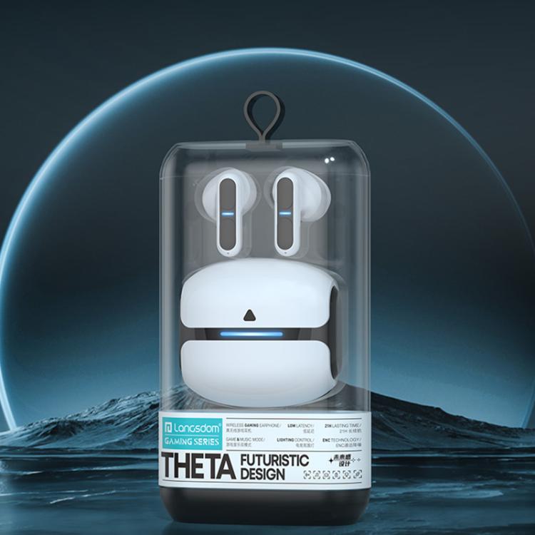 Langsdom TG11 Noise Reduction Wireless Bluetooth Earphone (White) - Bluetooth Earphone by Langsdom | Online Shopping UK | buy2fix