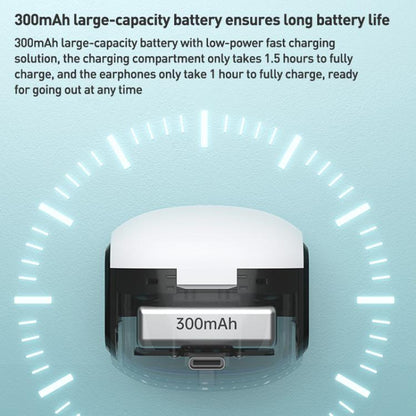 Langsdom TG11 Noise Reduction Wireless Bluetooth Earphone (White) - Bluetooth Earphone by Langsdom | Online Shopping UK | buy2fix