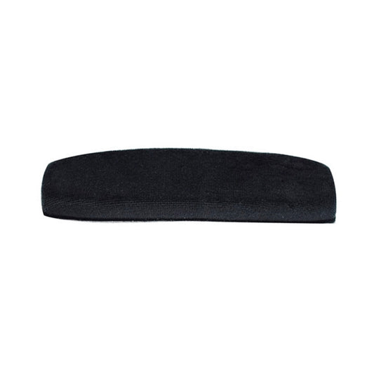 2 PCS For Sennheiser HD515 / HD555 / HD595 / HD598 / HD558 / PC360 Flannel Replacement Headband Head Beam Headgear Cover(Black) - Earmuff & Pad by buy2fix | Online Shopping UK | buy2fix