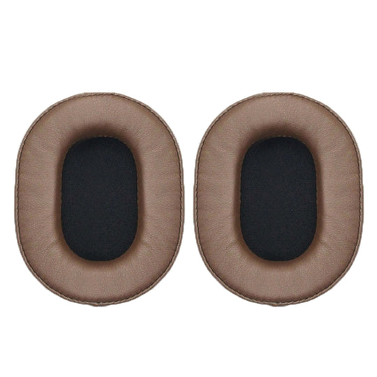 1 paire de veste de casque antibruit en éponge douce pour Audio-technica ATH-MSR7 / M50X / M20 / M40 / M40X (marron)