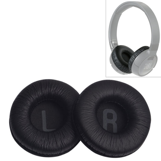 2 PCS For JBL Tune 600BTNC / T500BT / T450BT Earphone Cushion Cover Earmuffs Replacement Earpads with Mesh(Black) - Earmuff & Pad by buy2fix | Online Shopping UK | buy2fix