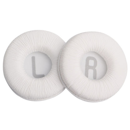 2 PCS For JBL Tune 600BTNC / T500BT / T450BT Earphone Cushion Cover Earmuffs Replacement Earpads with Mesh(White) - Earmuff & Pad by buy2fix | Online Shopping UK | buy2fix