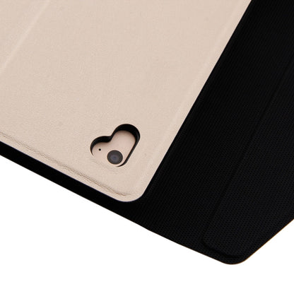 FT-1038B Detachable Bluetooth 3.0 Aluminum Alloy Keyboard + Lambskin Texture Leather Tablet Case for iPad Air / Air 2 / iPad Pro 9.7 inch, with Water Repellent / Three-gear Angle Adjustment / Magnetic / Sleep Function (Gold) - For iPad Pro by buy2fix | Online Shopping UK | buy2fix