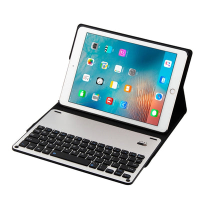 FT-1038B Detachable Bluetooth 3.0 Aluminum Alloy Keyboard + Lambskin Texture Leather Tablet Case for iPad Air / Air 2 / iPad Pro 9.7 inch, with Water Repellent / Three-gear Angle Adjustment / Magnetic / Sleep Function (Gold) - For iPad Pro by buy2fix | Online Shopping UK | buy2fix