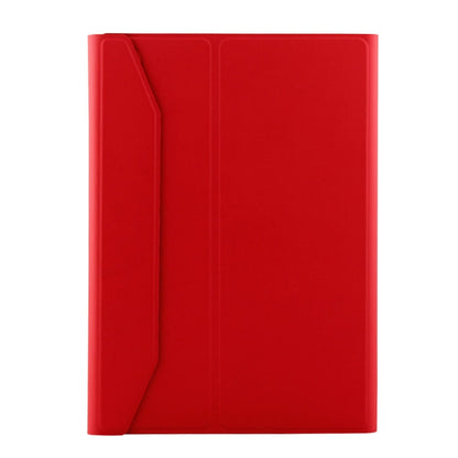 FT-1038B Detachable Bluetooth 3.0 Aluminum Alloy Keyboard + Lambskin Texture Leather Tablet Case for iPad Air / Air 2 / iPad Pro 9.7 inch, with Water Repellent / Three-gear Angle Adjustment / Magnetic / Sleep Function (Red) - For iPad Pro by buy2fix | Online Shopping UK | buy2fix