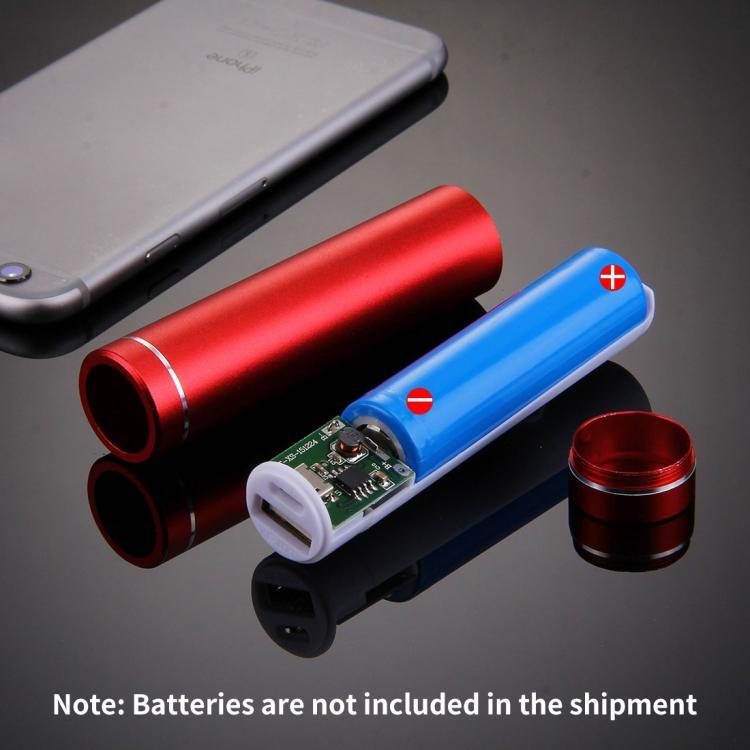 Portable High-efficiency Single 18650 Battery Power Bank Shell Box with USB Output & Indicator Light, For iPhone, iPad, Samsung, LG, Sony Ericsson, MP4, PSP, Camera, Battery Not Included, Random Color Delivery - Power Bank Box by buy2fix | Online Shopping UK | buy2fix