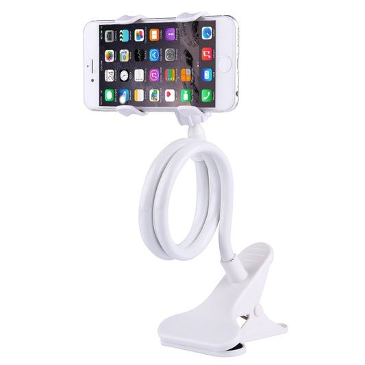 Universal Multifunctional Flexible Long Arm Lazy Bracket Desktop Headboard Bedside Car Phone Holder Stand Tablet Mount(White) - Lazy Bracket by buy2fix | Online Shopping UK | buy2fix