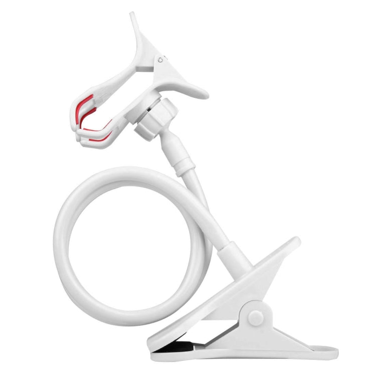 Universal Multifunctional Flexible Long Arm Lazy Bracket Desktop Headboard Bedside Car Phone Holder Stand Tablet Mount(White) - Lazy Bracket by buy2fix | Online Shopping UK | buy2fix