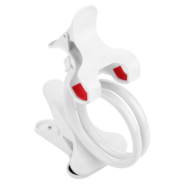 Universal Multifunctional Flexible Long Arm Lazy Bracket Desktop Headboard Bedside Car Phone Holder Stand Tablet Mount(White) - Lazy Bracket by buy2fix | Online Shopping UK | buy2fix