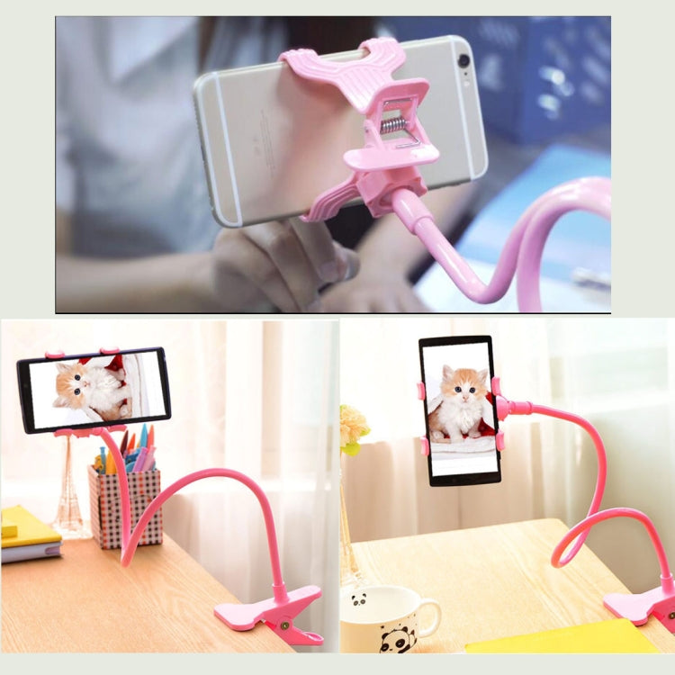 Universal Multifunctional Flexible Long Arm Lazy Bracket Desktop Headboard Bedside Car Phone Holder Stand Tablet Mount(White) - Lazy Bracket by buy2fix | Online Shopping UK | buy2fix