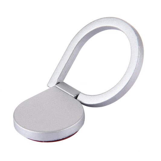 Universal 360 Degree Rotation Drops of water Style Ring Phone Holder Stand(Silver) - Ring Holder by buy2fix | Online Shopping UK | buy2fix