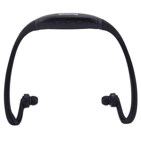 BS19C Life Waterproof Stereo Wireless Sports Bluetooth In-ear Headphone Headset with TF Card Slot & Hands Free (Black)