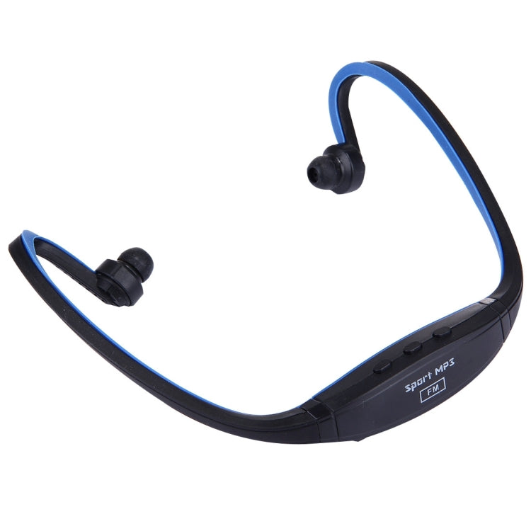 SH-W1FM Life Waterproof Sweatproof Stereo Wireless Sports Earbud Earphone In-ear Headphone Headset(Dark Blue) - Sport Earphone by buy2fix | Online Shopping UK | buy2fix