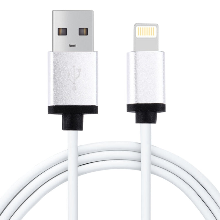 1m 3A 8 Pin to USB Data Sync Charging Cable for iPhone, iPad, Diameter: 4 cm(White) by buy2fix