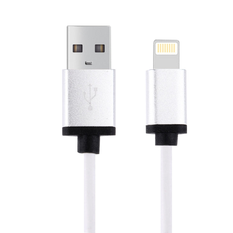 1m 3A 8 Pin to USB Data Sync Charging Cable for iPhone, iPad, Diameter: 4 cm(White) by buy2fix