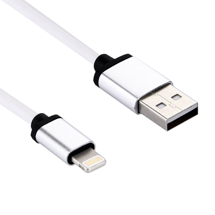 1m 3A 8 Pin to USB Data Sync Charging Cable for iPhone, iPad, Diameter: 4 cm(White) by buy2fix