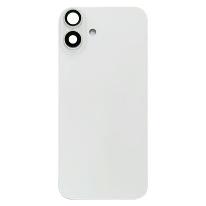 For iPhone 16 Battery Back Cover with Camera Lens Cover(White) by buy2fix