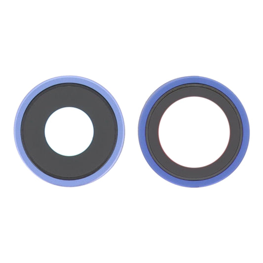 For iPhone 16 / 16 Plus Rear Camera Lens Cover (Blue) - Camera Series by buy2fix | Online Shopping UK | buy2fix