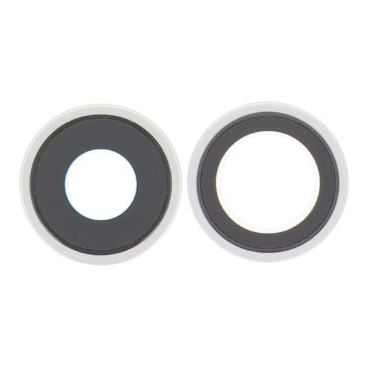 For iPhone 16 / 16 Plus Rear Camera Lens Cover (White) - Camera Series by buy2fix | Online Shopping UK | buy2fix