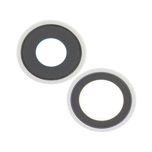 For iPhone 16 / 16 Plus Rear Camera Lens Cover (White) - Camera Series by buy2fix | Online Shopping UK | buy2fix