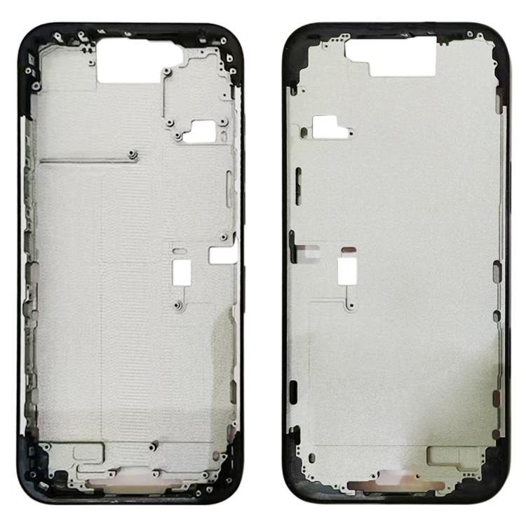For iPhone 16 Pro Max Middle Frame Bezel Plate (Black) -  by buy2fix | Online Shopping UK | buy2fix