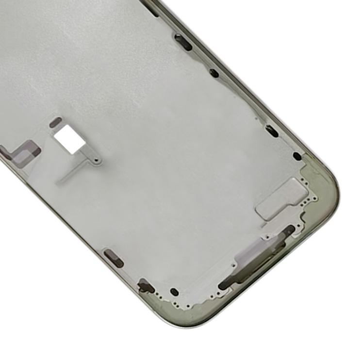 For iPhone 16 Pro Max Middle Frame Bezel Plate (White) -  by buy2fix | Online Shopping UK | buy2fix
