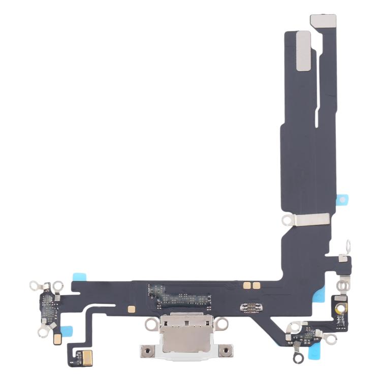 For iPhone 16 Charging Port Flex Cable (White) - Flex Cable by buy2fix | Online Shopping UK | buy2fix