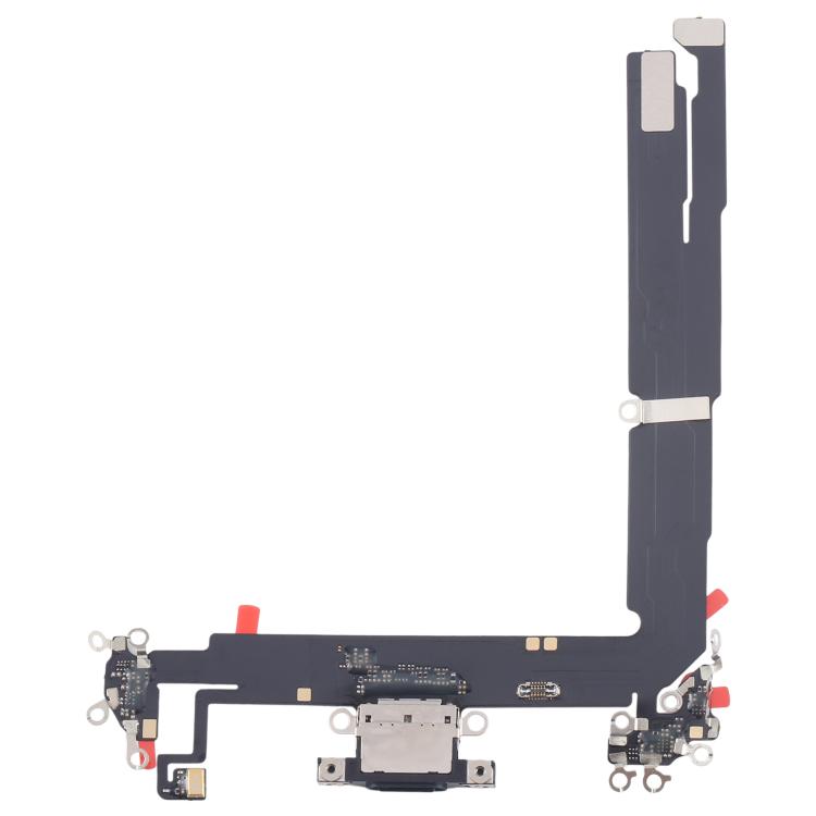 For iPhone 16 Plus Charging Port Flex Cable (Black) - Flex Cable by buy2fix | Online Shopping UK | buy2fix