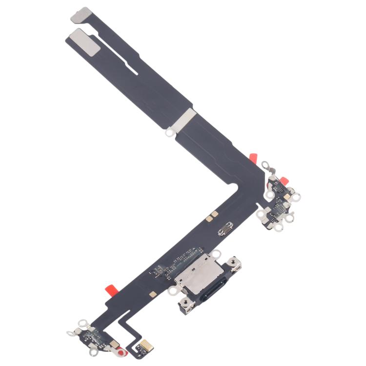 For iPhone 16 Plus Charging Port Flex Cable (Black) - Flex Cable by buy2fix | Online Shopping UK | buy2fix