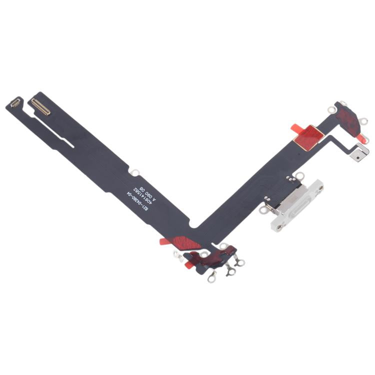 For iPhone 16 Plus Charging Port Flex Cable (White) - Flex Cable by buy2fix | Online Shopping UK | buy2fix
