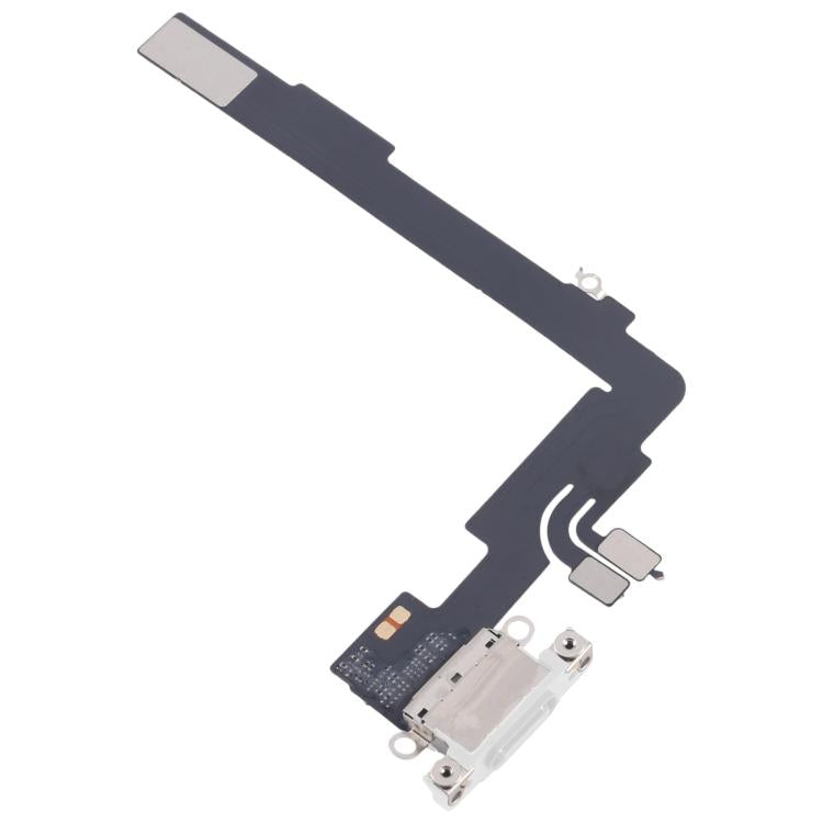 For iPhone 16 Pro Max Charging Port Flex Cable (White) - Flex Cable by buy2fix | Online Shopping UK | buy2fix