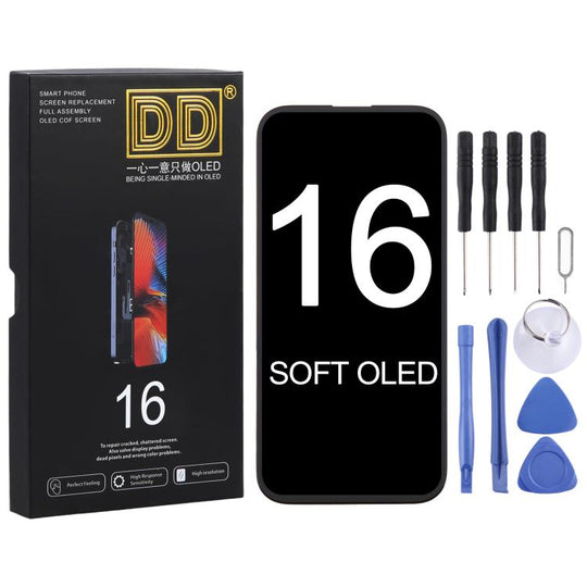 For iPhone 16 DD Soft OLED Screen, Remove IC Need Professional Repair