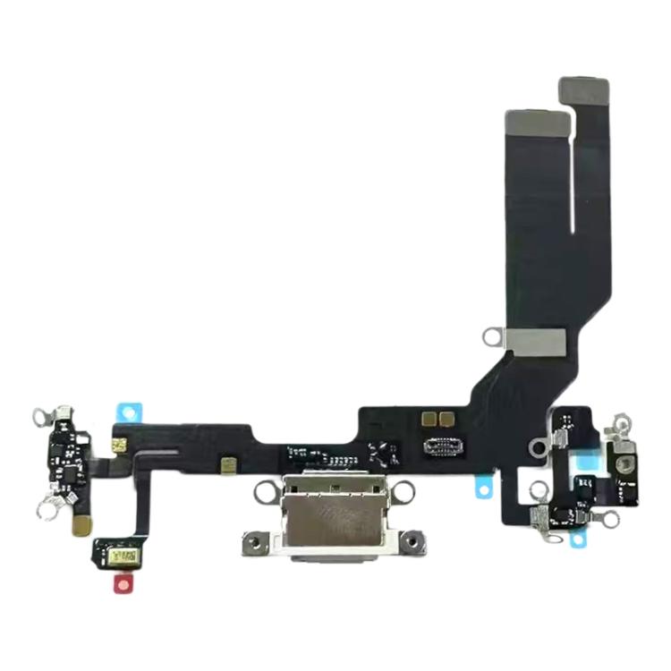 For iPhone 16e Original Charging Port Flex Cable (White) -  by buy2fix | Online Shopping UK | buy2fix