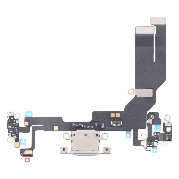 For iPhone 16e Charging Port Flex Cable (Grey) -  by buy2fix | Online Shopping UK | buy2fix